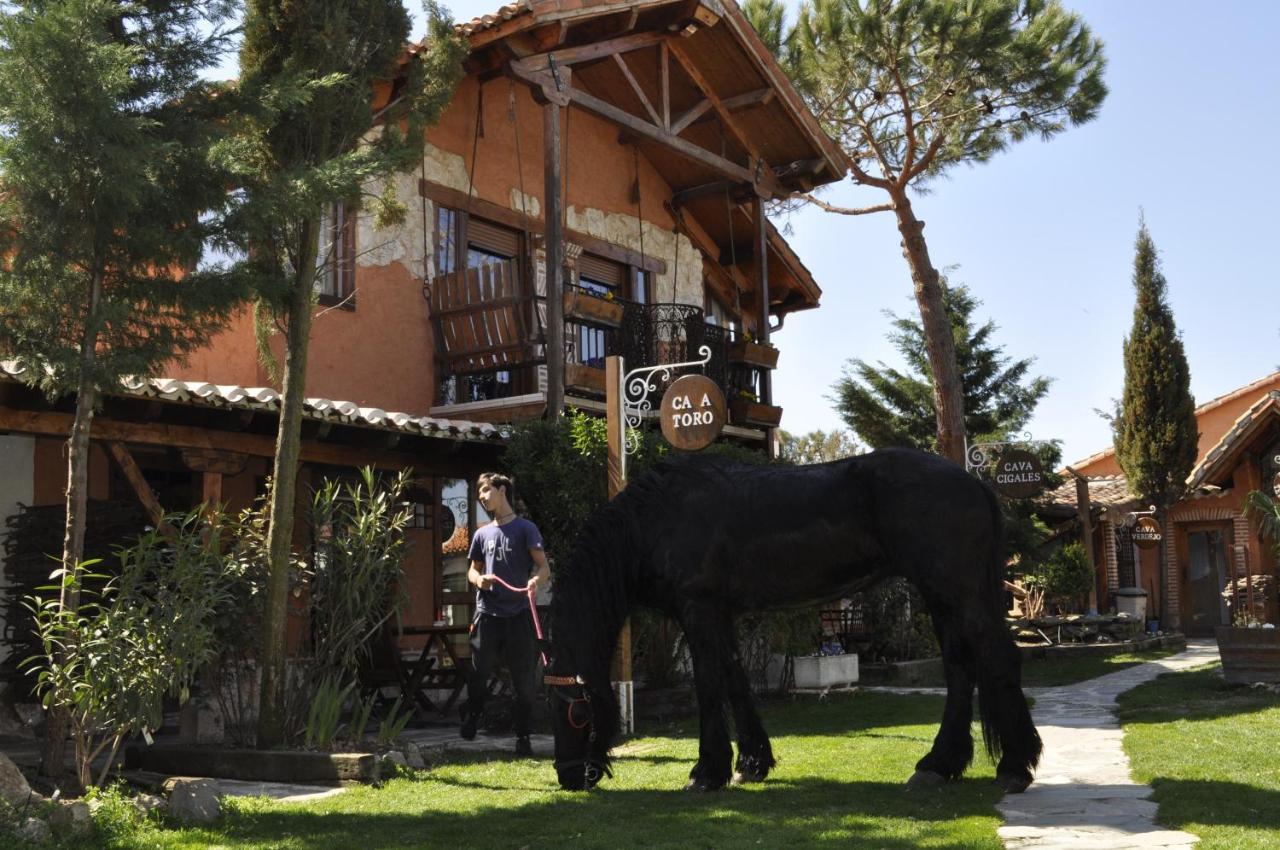 Hospedium Hacienda Las Cavas Ольмедо Экстерьер фото